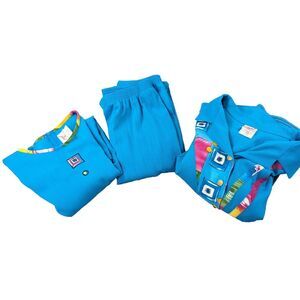 Vintage Division Of Graff Collar‎ Shirt Large Petite Pants 18 Set of 3 USA Made